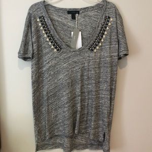 JCrew Embellished T-Shirt
